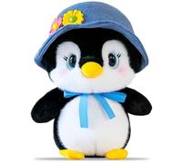 FCXVXCL Peluche de Pingüino para Niñas, Figura de Peluche Muñeca Alivio del Estrés Juguete Niños Juguetes Regalo De Cumpleaños Collectible