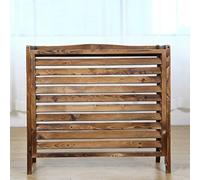 FCZVWPR 81x30x72cm, 115x54x95cm, Soporte De Flores For Cubierta De Aire Acondicionado, Valla De Madera For Exteriores, For El Hogar, Restaurante, Cafetería, Hotel(105x47x80cm/41.3x18.5x31.4in)