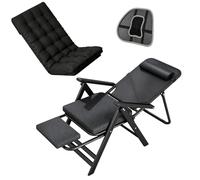 FCZVWPR Cómoda Silla For Computadora En Casa, Sillón Reclinable Plegable, Silla con Respaldo, Soporte Lumbar Trasero, Doble Propósito For Trabajos De Oficina Y Siestas(Premium)