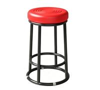 FCZVWPR Sillas con Taburete De Altura, Taburetes De Barra De Metal, Cómoda Silla For Eventos, Fácil Montaje, For Laboratorio De Tatuajes, Masajes, Salón, SPA, Dibujo(Red,58cm/23in)
