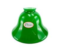 fd-bolletta arredamento e illuminazione Pantalla lampara, cristal de repuesto, pantalla de lampara,campana de cristal, Tulipa verde vi3 Medidas: altura 11cm, Ø vidrio 19cm, Ø boca exterior 5,4cm