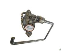 fd-bolletta arredamento e illuminazione Portarrollos Papel higienico,Pared Vintage,Accesorios de baño wc2 Medidas: Altura 14cm, Largo 17cm, Protrusión 7cm