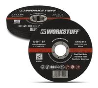 Fd-Workstuff 100 Discos de Corte Profesionales de Ø 115 mm, 1 mm de Grosor, para Flex, Separación y Amoladoras Angulares - Inox. Múltiples Variantes en Nuestra Tienda en Línea Fd-Workstuff