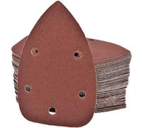 FD-Workstuff 60 hojas/papel de lija/92 x 140 mm/Delta - Multi - Discos de lija / 5 agujeros / en 6 granos cada uno 10 x 40/60/80/120/180/240