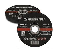 Fd-Workstuff | Discos de corte profesionales | 20 piezas | Ø 115 mm, 1 mm de grosor | para amoladoras flexibles, de corte y angulares | acero inoxidable | discos de corte | discos flexibles