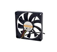 FD127010MB-H 70x70x10mm DC 12V 0.20A Ventilador de refrigeración industrial con rodamiento de bolas dual