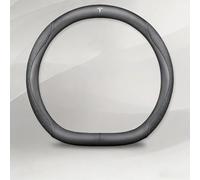 FDAFZCIOK Funda Volante Coche para Tesla Model Y 2021-2024, de PU Antideslizante Transpirable elástica Profesional para decoración de Interiores,D-Black