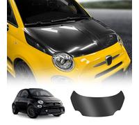 FDAIUN Para FIAT 500 2008-2024 Abarth 595 695 2012-2024 8,5 mil TPU PPF precortado autoadhesivo interior de coche brillante negro fibra de carbono protector de pintura accesorios capó 1 pieza