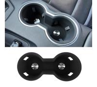 FDAIUN Soporte para bebidas de silicona para Ford Mustang S650 GT Dark Horse EcoBoost 2024 2025 2026 2027 consola central antideslizante coche interior accesorio soporte de taza alfombrilla