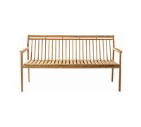 FDB Møbler Banco de 3 plazas M11 Sammen Teak-nature oiled