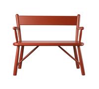 FDB Møbler Banco infantil P11 Beech red painted