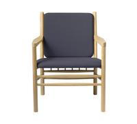 FDB Møbler Butaca J147 Oak nature lacquered-dark blue