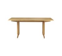 FDB Møbler Mesa de comedor C64 Shaker 90x180 cm Roble macizo aceitado