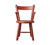 FDB Møbler Silla infantil P9 Beech red painted