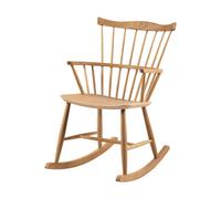 FDB Møbler Silla mecedora J52G Roble natural con aceite