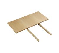 FDB Møbler Tablero de extensión C35L 82×37 cm Roble natural con barniz al agua