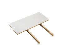 FDB Møbler Tablero extensible C41 82x37 cm light grey-oak nature lacquered