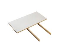FDB Møbler Tablero extensible C41 95x45 cm light grey-oak nature lacquered
