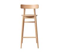 FDB Møbler Taburete J184 Øst 75 cm Oak nature lacquered