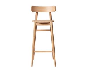 FDB Møbler Taburete J184 Øst 75 cm Oak nature lacquered