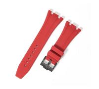 FDBNBJHJE 27mm 28mm 30mm Rubber Silicone Watch Strap Fit For AP Royal Oak Offshore Series Band Women Men's Bracelet Soft Wristband