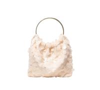 FDBTYJN Bolso PequeñO Mujer Bolsos de lujo for mujer, bolso de lentejuelas, vestidos de fiesta for mujer, accesorios, artículos de boda elegantes(Beige)