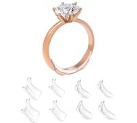 FDCGAS 8pcs reductores de anillo,Invisible Ajustador De Tamaño De Anillo Reductor De Anillos Ajustar De Anillo Suelto Reductor De Anillo Invisible Para Anchos De Banda Diferentes De Mujeres y Hombres
