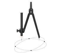 FDCGAS Compas de Puntas - Grande Compás Escolar Divisor de ala de Marcado Brújula Profesional,Compas Carpintero Scratch Compass Medidor de Distancia Cuero De Dibujo,para geometría,Dibujo y Dibujo