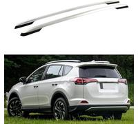 FDCYQW Baca de Coche para Toyo-ta RAV-4 2013 2014 2015 2016 2017 2018, Barra Rieles Aleación Aluminio Barras Transversales Techo Coche Portaequipajes Transversales