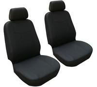 FDCYQW Fundas Asientos Coche para BMW 1 Series 118d, Coche Cubreasientos Cómodo Transpirable Delanteros Seat Cover Protector Interior,X/Black