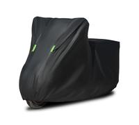 FDCYQW Fundas Motos para Yamaha TMAX 530 T-MAX 530 SX DX TMAX, Protector UV Cubierta Motocicleta Impermeable Scooter Exterior/Interior,Black