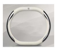 FDDTEAS Funda Volante Coche, para Peugeot 208 GT-Line 2019-2024 Transpirable Antideslizante Suave Fundas para Volante de Coche Accesorios Coches Interior,C-D-Form