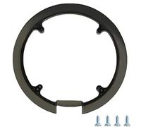FDDU Cubre Plato Bicicleta, Cubrecadena Plástico Bicicleta, Protector de Cadena Negro para Dientes, Protector de Eslabones de Cadena de Bicicleta, per Mountain Bike e Biciclette 42-44 Denti