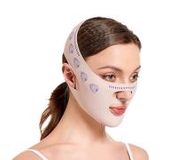 FDEETY Banda Facial Reafirmante Mascarilla Facial Reductora Contorno Mentón Máscara Lifting Facial Adelgazante Vline