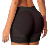 FDEETY Bragas levantadoras de glúteos, Almohadillas potenciadoras de Cadera, Pantalones Cortos, Ropa Interior sin Costuras, Control de Barriga, Faja Moldeadora de Cuerpo, Pantalones Cortos