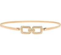 FDEETY Cinturón Ajustable De Metal Dorado Con Hebilla Cuadrada Diseño Elegante Para Mujer Accesorio Perfecto Para Vestidos Y Blusas