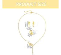 FDEETY Conjunto de joyería de hojas doradas con perlas collar y pendientes de diseño elegante juego de joyas para mujer accesorios de moda joyería fina para ocasiones especiales