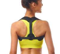 FDEETY Corrector Postura Espalda Ajustable Transpirable Soporte Lumbar Hombros Clavícula Alivio Dolor Columna Vertebral Unisex