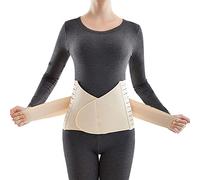 FDEETY Faja Lumbar para Espalda, Cinturon Lumbar Transpirable para Espalda Inferior, Soporte para Ciática, Hernia de Disco, Escoliosis, Beige