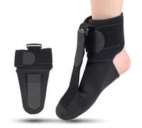 FDEETY Fascitis Plantar Férula Nocturna Ajustable Transpirable Soporte Plantar para Tendinitis de Aquiles Caída del Pie Tobillo,L