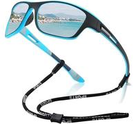 FDEETY Gafas de Sol Deportivas Polarizadas para Hombre y Mujer Protección UV400 para Ciclismo Pesca Golf Running Conducción Esquí Senderismo (Azul)