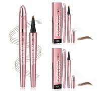 FDEETY Lápiz Cejas Automático Punta Tenedor Microblading Tatuaje Cejas Impermeable Larga Duración Maquillaje Profesional