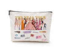 FDEETY Neceser Maquillaje Mujer de Viaje Portátil Singer Music Lover Gran Capacidad Bolsa para Cosméticos Multifunctional Organizador para Viaje Regalos de Cumpleaños para Aficionados