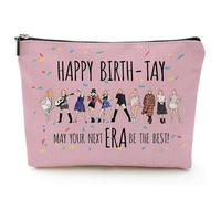 FDEETY Neceser Maquillaje Mujer de Viaje Portátil Singer Music Lover Gran Capacidad Bolsa para Cosméticos Multifunctional Organizador para Viaje Regalos de Cumpleaños para Aficionados