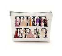 FDEETY Neceser Maquillaje Mujer de Viaje Portátil Singer Music Lover Gran Capacidad Bolsa para Cosméticos Multifunctional Organizador para Viaje Regalos de Cumpleaños para Aficionados