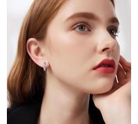 Fdeety Pendientes De Aro Dorados Con Cristales Multicolor Para Mujer Juego De 2 Pendientes De Aro Pequeños De Aleación De Zinc Chapados En Oro Accesorios Elegantes Y Brillantes Para Mujer