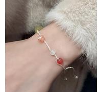 FDEETY Pulsera Mujer Plata Amistad Personalizada Niña Pulsera Acero Inoxidable Mujer para Todas las Ocasiones