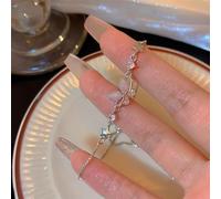 FDEETY Pulsera Mujer Plata Pandora con Diseño de Mariposa y Estrellas Ideal para Todos los Días Regalos Originales para Mujeres