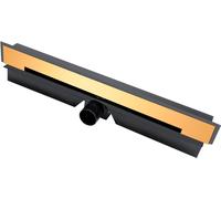 FDesign Kleome desagüe lineal 60 cm negro-dorado FD7-404-60-55