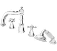 FDesign Lacrima grifo de bañera y ducha en bañera cromo FD1-LRA-11A-11